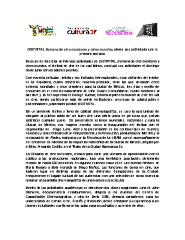 Boletín de prensa del cierre del Festival DISTRITAL, Semana de Cine Mexicano y Otros Mundos en 2010