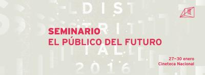Identidad gráfica Seminario El Público del Futuro 2016 Banner