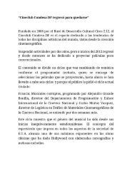 Nota promocional para blog EnFilme ciclo Musicales Corruptos